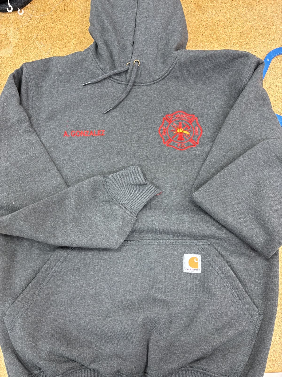 Fire Department Carhartt Hoodie