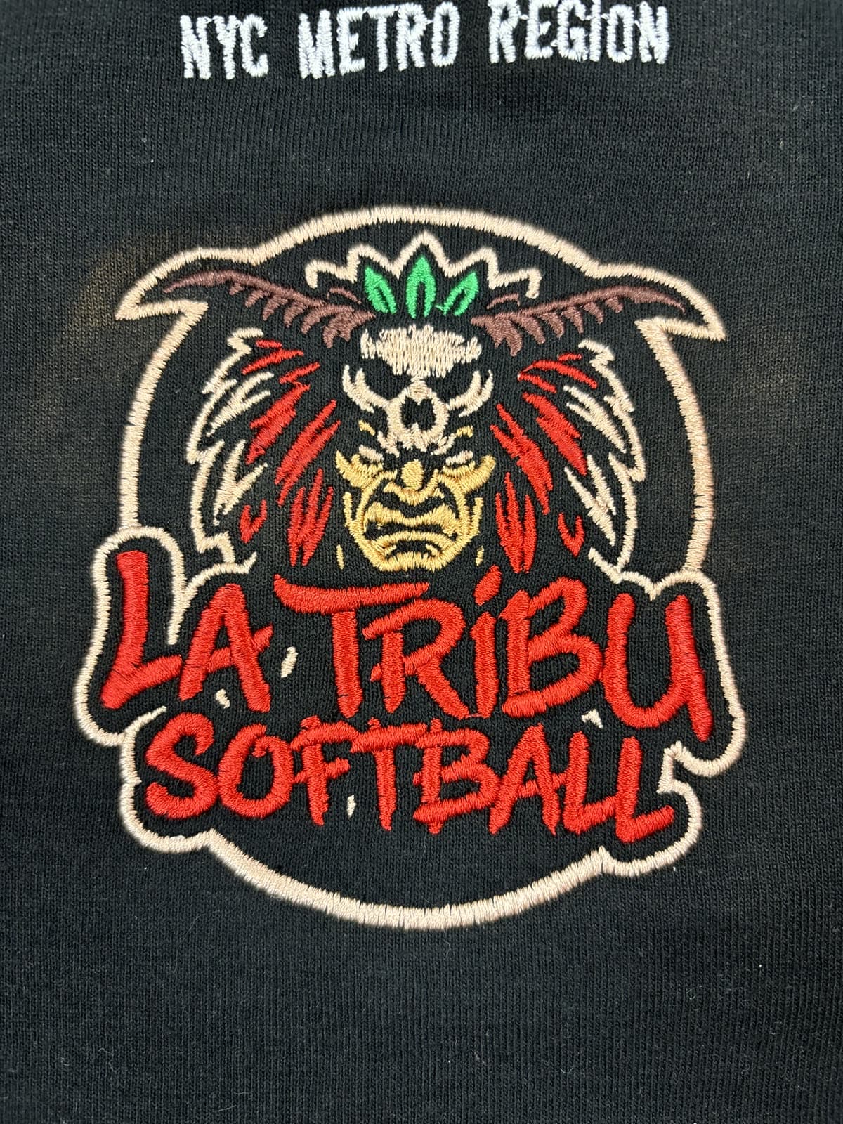 Softball Team Embroidery